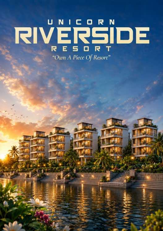 Unicorn Riverside Resort render
